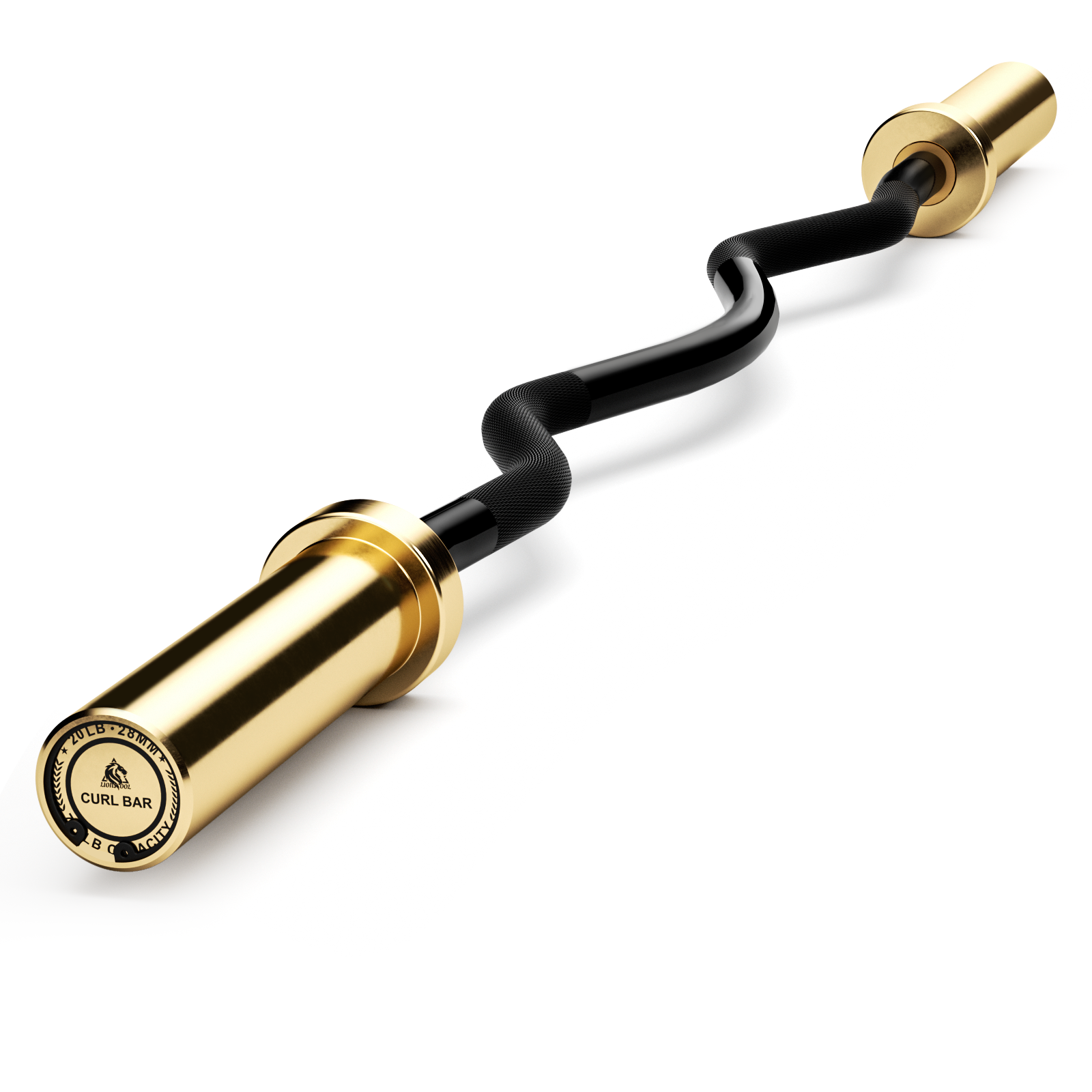 EZ Curl Bar - Gold