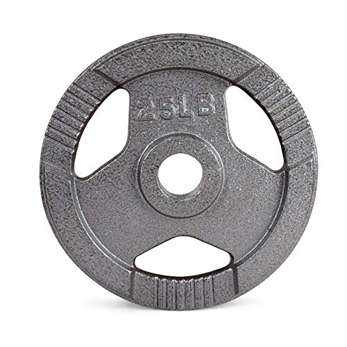 LIONSCOOL 2-Inch Olympic Grip Plate for Strength Training, Weightlifting and Bodybuilding